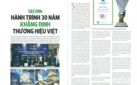 Secoin - Hành trình 30 năm khẳng định thương hiệu Việt